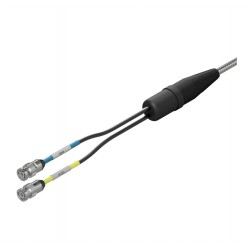 F2XA 2 CHANNEL BNC PLUG CONNECTORS FOR TEMPERATURE & ACCELERATION SENSORS